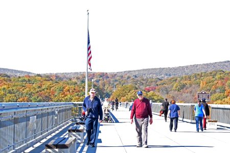 Walking over the Hudson